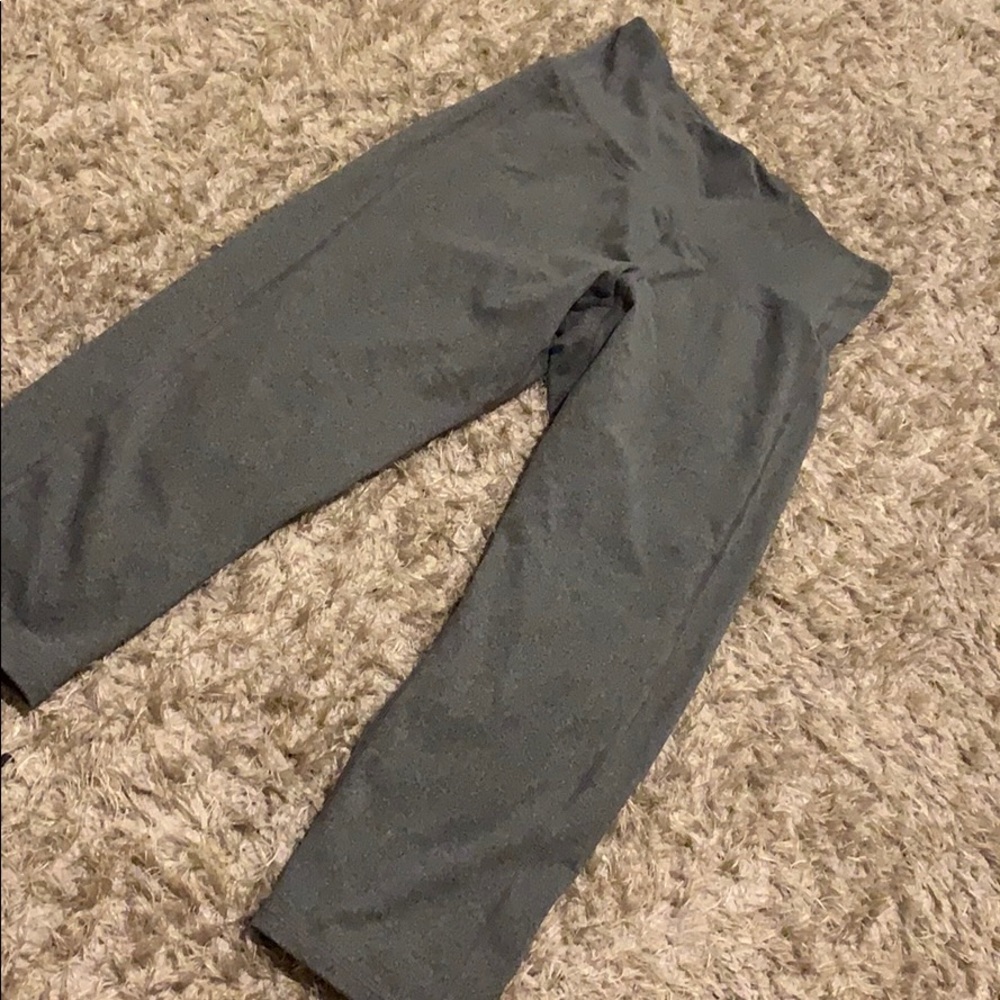 Gray workout Capri pants